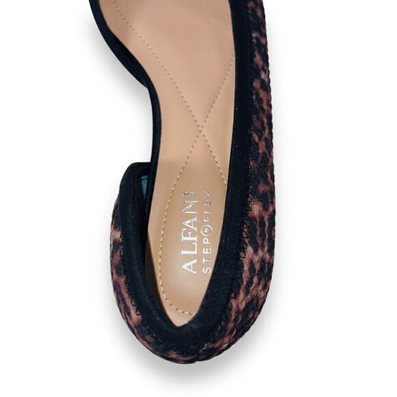 Alfani Phoennix D'Orsay Flats Leopard Print 10009257300 Women's 7M - Picture 9 of 12
